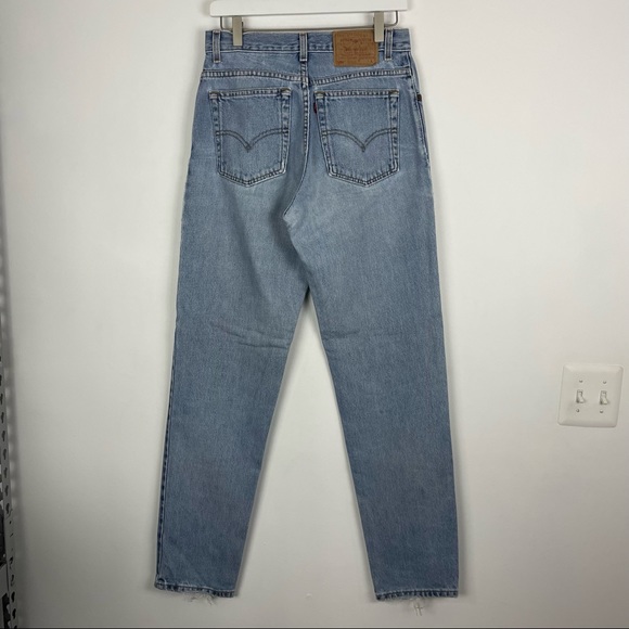 Vintage Levi’s 550 High Waist wedgie fit Jeans Long Inseam - Picture 2 of 10